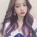 외대미용실 르베네헤어 하얀원장아이즈원 장원영 애쉬퍼플 해보았어요!