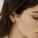 앙스모멍 | 💎 웨딩 이어링 / Encemoment / 앙스모멍 이어링 / Double Sprout Studs / 앙스모멍 14k 귀걸이