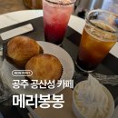 봉봉 | 공주 공산성 카페 밤파이 추천 메리봉봉 주차 후기
