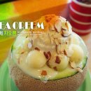 차와주전부리 차오름(순천연향3지구점) | [전남 순천시 맛집] 카페 차오름_하루에 5개 한정이라는 여름 특별메뉴인 메론빙수를 즐기는 전통...