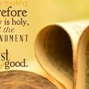 Bible Reading - Romans 7:9~16 이미지