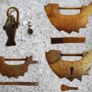 중국골동품 자물쇠 양식 古代铜锁的样式 이미지