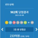 스카이공인중개사사무소 | 로또 당첨번호 962회 1등 판매점 및 당첨지역 확인