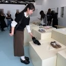 성동oil | STAND OIL 스탠드오일 슈즈 팝업 플래그십 스토어 해치드 뮬 블랙 서울 성수 쇼핑