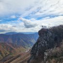 영남알프스_운문사환종주32 km(복호산 코스).. 낙엽이 하나둘 흩날리고... 이미지