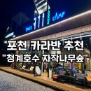 나무숲헤어 | 포천카라반에서 즐긴 숲속 힐링 1박2일 – 청계호수 자작나무숲 캠핑장 후기