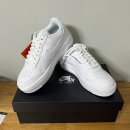 [나이키 Nike] 에어포스 1 쉐도우 트리플 화이트 230 후기｜사이즈 팁 + 신발꾸미기 비즈 슈참