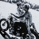 "바이크 연인들 (Biker Couple)" 그림 이미지