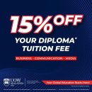 KDU-September 2022 Intake and get 15% off your Diploma* tuition fee. 이미지