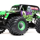 [LOS04021T2] LOSI 1/10 LMT 4WD Solid Axle Monster Truck RTR, Grave Digger 이미지