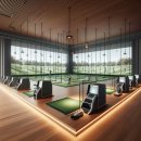 메이져 스크린 골프 이미지