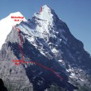 세계 가장 비극적인 등반 참사, 아이거 북벽(Nordwand, North Face) 등반 이미지