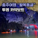 와우 동물농장 | [충주 여행] 활옥동굴 투명카약보트 (주차,가격,예약,솔직후기)