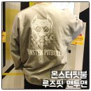핏불핏 | 몬스터핏불 짐웨어 루즈핏 맨투맨티셔츠 심플맨투맨 후기