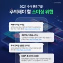 명절 금융사기 보이스피싱(스미싱) 예방법!! 이미지