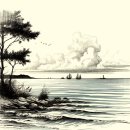 수채화로 만나는 일상 스케치 이미지