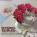 앙꽃방 | 은평 카네이션케이크 앙꽃방 떡케이크｜어버이날 선물로 딱 좋은 카네이션 떡케이크 포장