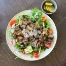 invite(인바이트) | 하양 브런치 맛집 인바이트(INVITE), 스테이크버섯샐러드와 명란크림파스타 내돈내산 후기