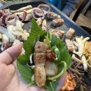 전주 중화산동 맛집 삼겹살이 두툼하고 오징어를 통으로 올려주시는 진안꽃돼지