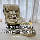 시크 맥스 아이리스 추천 모듈러 카시트로 신생아부터 7살까지