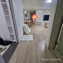 초전 해모로 루비채 4단지 | 진주층간소음매트 33평 거실 아일랜드 복도 - 초전해모로루비채 시공후기