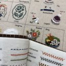 프랑스자수 | [공지] 프랑스자수 기초 배우기 티치북반 7주 과정