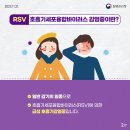 호흡기세포융합바이러스(PSV)감염증 함께 예방해요 / 어린이 인플루엔자 예방접종 안내 이미지