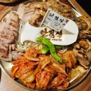 초가마루 | 가족 외식하기 좋은 안정식 초가산장에서 짚불 모둠구이 먹기