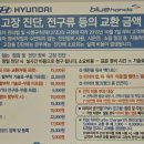 현대자동차변동점 | 현대자동차 블루핸즈 무료 정기 정검 이용 후기