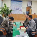 해군3함대 행정과장 방문 이미지