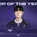 [오피셜] 2023 LCK AWARDS TOP of the Year " ZEUS " 이미지