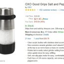 amazon.com) OXO Good Grips Salt and Pepper Grinder Set (21.95＜-39.99) 최저가!!!!!! 이미지