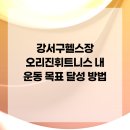 (주)오리진스튜디오 | 강서구헬스장 오리진휘트니스 내 운동 목표 달성 방법