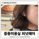 창원 중동미용실 피넛헤어 매직셋팅 단발펌 강추