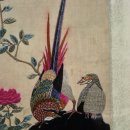 퀼트와 자수(야간) | 240720 국현미 덕수궁 한국 근현대 자수: 태양을 잡으려는 새들