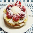 봄맞이 브런치~ 딸기 아이스크림 팬케이크 이미지