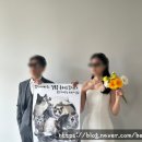 🤍웨딩촬영 소품후기: 내가 만든 종이가방부케와 웨딩날짜포스터, 그리고 비비안웨스트우드 목걸이👰‍♀️