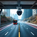 무인단속구간 표지판 이미지