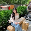 [L'a telier] 라플리에 엔젤 블라우스, 블랙 자켓 Angel blouse, Black little jacket 후기