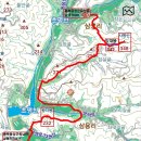 옥녀봉(289m)사향산(348m)깃대봉(342m음성441)왕자봉(237m)국사봉(384m)/충북음성 이미지