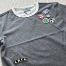 썬러브 링거티 추천 STITCH W Wappen Ringer Tee Heather 썬러브 귀여운 반팔티 추천