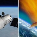 우주정거장 이미지