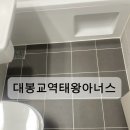대봉태왕아너스경로당 | 대봉교역태왕아너스 줄눈 시공 후기