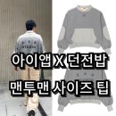아이앱스튜디오 X 던전밥 맨투맨 구매후기 및 사이즈 팁 / 남자 가을 롱 슬리브 스웻셔츠 추천
