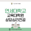 연세대학교 교육대학원 | 연세대학교 교육대학원 상담심리전공 준비후기 [연세대]