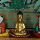 향산사 나한전 16나한상 이미지