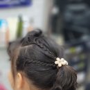 어린이 올림머리도 역시 대구 신매미용실 멋샘헤어