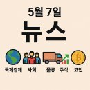5월 7일 국제 물류 및 경제 뉴스 브리핑