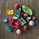 백개의 주머니로 만든 하루 | 🐛배고픈 애벌레🍎 코바늘 뜨기 후기｜도안 찾는 법, 장난감+모자+주머니까지