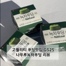 GS25편의점 푸딩맛집 고퀄리티 나뚜루 녹차 푸딩 먹어 본 후기